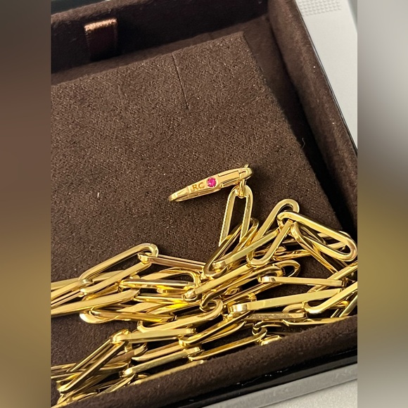 Roberto Coin 18K gold 22” chain necklace - Picture 2 of 5